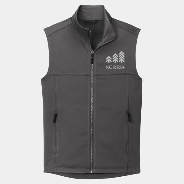 Embroidered Fleece Vest Thumbnail