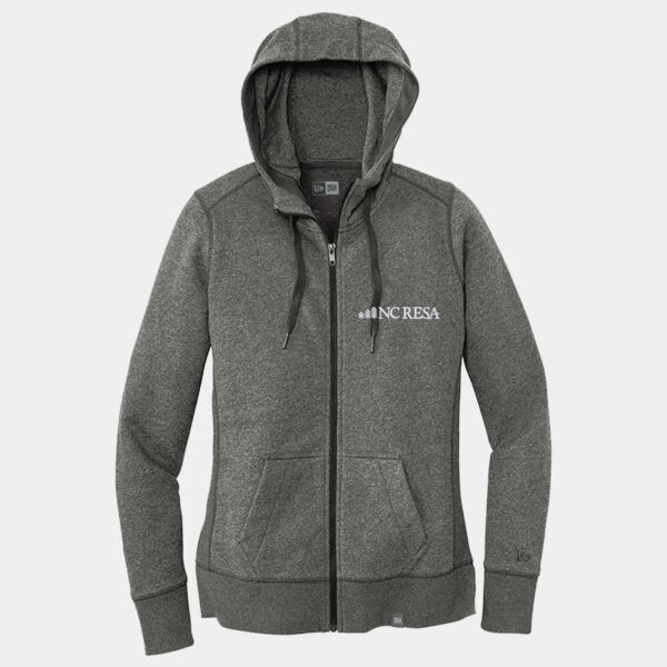 New Era® Women's French Terry Full-Zip Hoodie Thumbnail